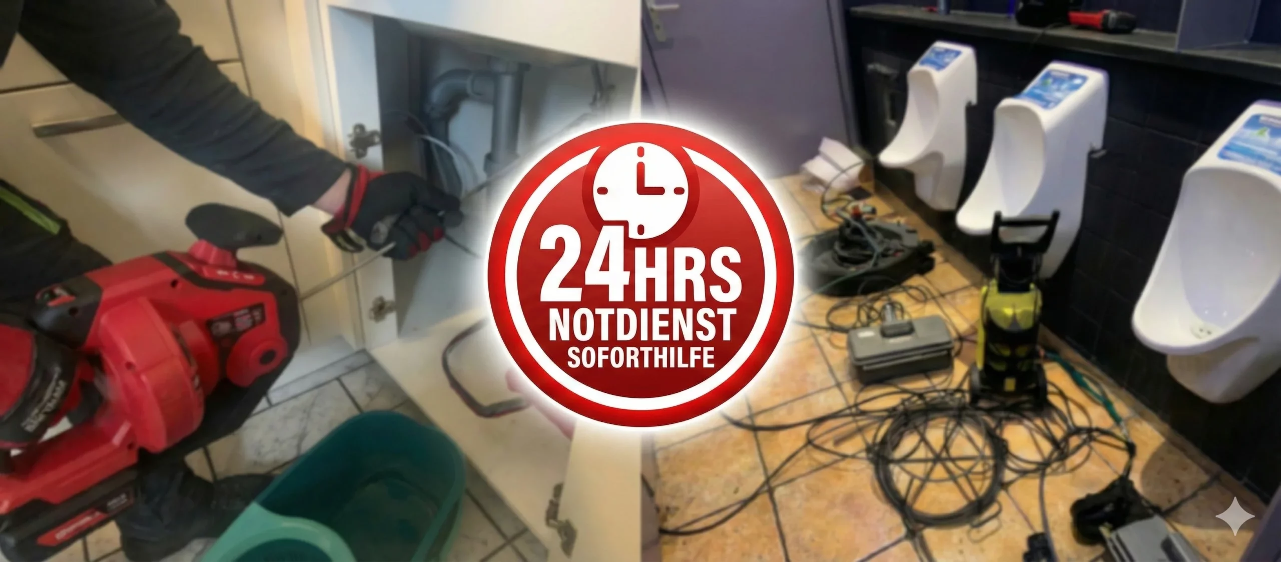 Hochdruck Rohrreinigung SOS Fachbetrieb Mannheim