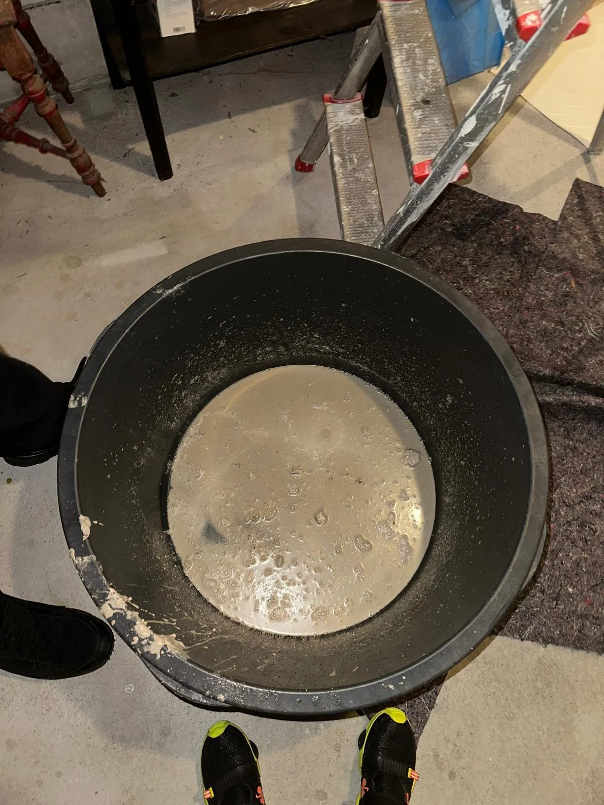 Kanalreinigung Egelsbach Ergebnis Schlamm Abwasser Hochdruckspülung